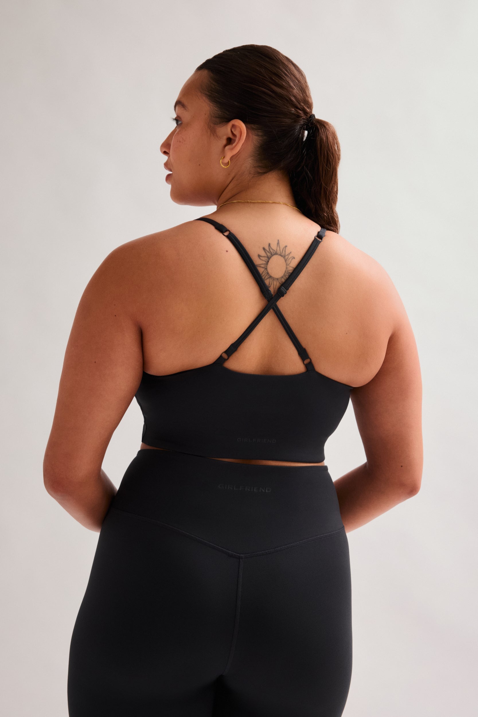 Black Juliet Strappy Bra